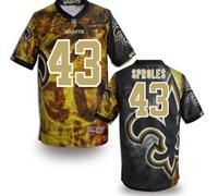New Orleans Saints #43 Vinnie Sunseri Stitched NFL Elite Fanatical Version Jersey (4)