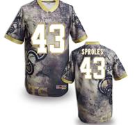 New Orleans Saints #43 Vinnie Sunseri Stitched NFL Elite Fanatical Version Jersey (7) - 副本