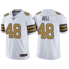 New Orleans Saints #48 Vonn Bell White Vapor Untouchable Color Rush Limited Jersey