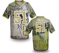 New Orleans Saints #51 Jonathan Vilma Stitched NFL Elite Fanatical Version Jersey (2) - 副本