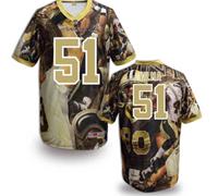 New Orleans Saints #51 Jonathan Vilma Stitched NFL Elite Fanatical Version Jersey (5)
