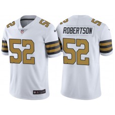 New Orleans Saints #52 Craig Robertson White Vapor Untouchable Color Rush Limited Jersey