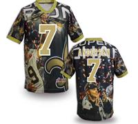 New Orleans Saints #7 Morten Andersen Stitched NFL Elite Fanatical Version Jersey (3)