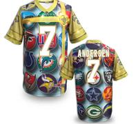 New Orleans Saints #7 Morten Andersen Stitched NFL Elite Fanatical Version Jersey (8)