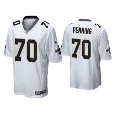 New Orleans Saints #70 Trevor Penning White Game 2022 NFL Draft Jersey