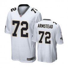 New Orleans Saints #72 Terron Armstead White Game Jersey