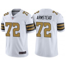 New Orleans Saints #72 Terron Armstead White Vapor Untouchable Color Rush Limited Jersey