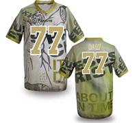 New Orleans Saints #77 Willie Roaf Stitched NFL Elite Fanatical Version Jersey (2)