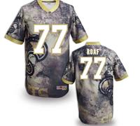 New Orleans Saints #77 Willie Roaf Stitched NFL Elite Fanatical Version Jersey (7)
