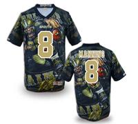 New Orleans Saints #8 Archie Manning Stitched NFL Elite Fanatical Version Jersey (1)