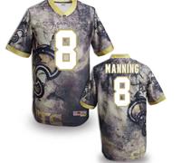 New Orleans Saints #8 Archie Manning Stitched NFL Elite Fanatical Version Jersey (7)