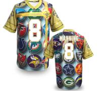 New Orleans Saints #8 Archie Manning Stitched NFL Elite Fanatical Version Jersey (8)