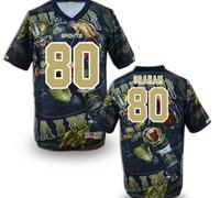 New Orleans Saints #80 Jimmy Graham Stitched NFL Elite Fanatical Version Jersey (1)
