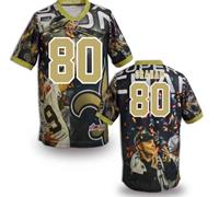 New Orleans Saints #80 Jimmy Graham Stitched NFL Elite Fanatical Version Jersey (3)