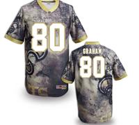 New Orleans Saints #80 Jimmy Graham Stitched NFL Elite Fanatical Version Jersey (7)