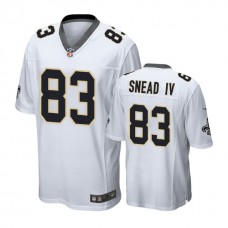 New Orleans Saints #83 Willie Snead IV White Game Jersey