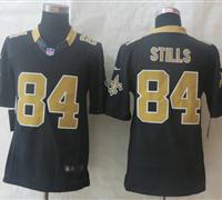 New Orleans Saints #84 Kenny Stills Black NFL Limited Jerseys