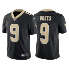 New Orleans Saints #9 Drew Brees Black Vapor Untouchable Limited Player Jersey