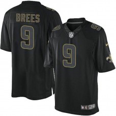 New Orleans Saints #9 Drew Brees Impact Limited Black Jersey