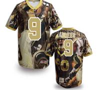 New Orleans Saints #9 Drew Brees Stitched NFL Elite Fanatical Version Jersey (5)