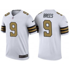 New Orleans Saints #9 Drew Brees White Color Rush Legend Jersey