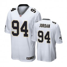 New Orleans Saints #94 Cameron Jordan White Game Jersey