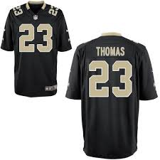 New Orleans Saints 23 Pierre Thomas black Elite Jerseys