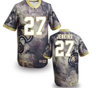 New Orleans Saints 27 JENKINS Stitched NFL Elite Fanatical Version Jersey (7)