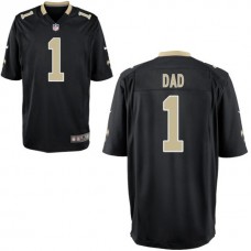 New Orleans Saints Black #1 Dad Jersey - Father's Day
