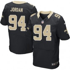 New Orleans Saints Cameron Jordan Black Elite Jersey