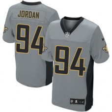 New Orleans Saints Cameron Jordan Grey Limited Shadow Jersey