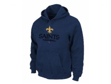 New Orleans Saints Critical Victory Pullover Hoodie D.Blue