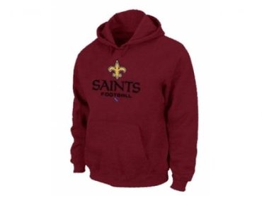 New Orleans Saints Critical Victory Pullover Hoodie RED