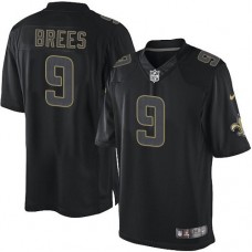 New Orleans Saints Drew Brees Black Elite Impact Jersey