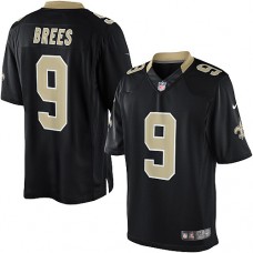 New Orleans Saints Drew Brees Black Limited Jersey