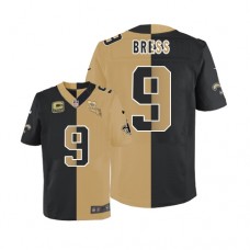 New Orleans Saints Drew Brees Two Tone Limited Team Alternate C Patch Jersey