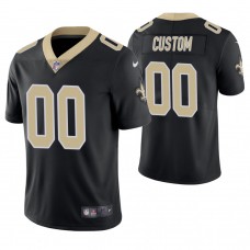 New Orleans Saints Vapor Untouchable Limited Black Customized Jersey