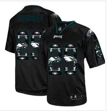 New Philadelphia Eagles #29 DeMarco Murray New Lights Out Black Men's Stitched NFL Elite jersey