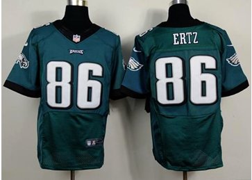 New Philadelphia Eagles #86 Zach Ertz Midnight Green Team Color NFL New Elite jersey
