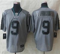 New Philadelphia Eagles #9 Nick Foles Lights Out Grey Elite Jerseys