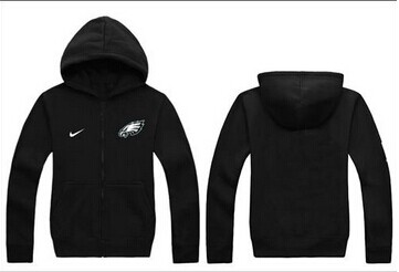 New Philadelphia Eagles Authentic Logo Hoodie Black