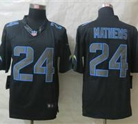 New San Diego Charger #24 Ryan Mathews Impact Black Limited Jerseys