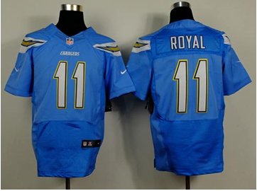 New San Diego Chargers #11 Eddie Royal Electric Blue Alternate NFL New Elite Jersey