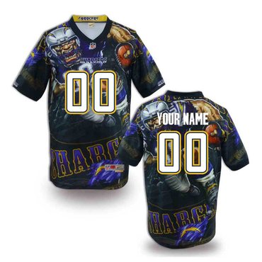 New San Diego Chargers Customized Jersey-01