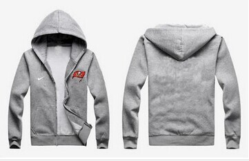 New Tampa Bay Buccaneers Authentic Logo Hoodie Grey