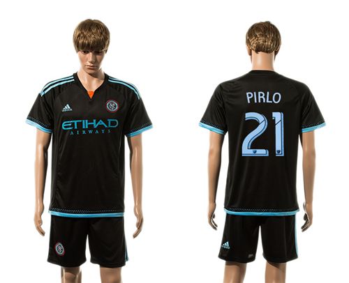New York City #21 Pirlo Away Soccer Club Jersey