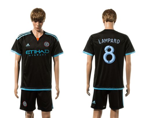New York City #8 Lampard Away Soccer Club Jersey
