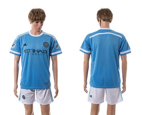 New York City Blank Home Soccer Club Jersey