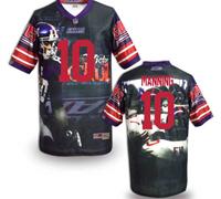 New York Giants #10 Eli Manning Stitched NFL Elite Fanatical Version Jersey (2)
