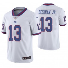 New York Giants #13 Odell Beckham Jr. White Vapor Untouchable Color Rush Limited Jersey
